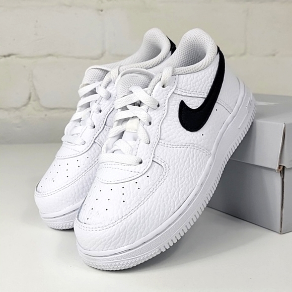 Nike Force 1 (TD) White / Black Baby / Toddler size 10c - Picture 8 of 8